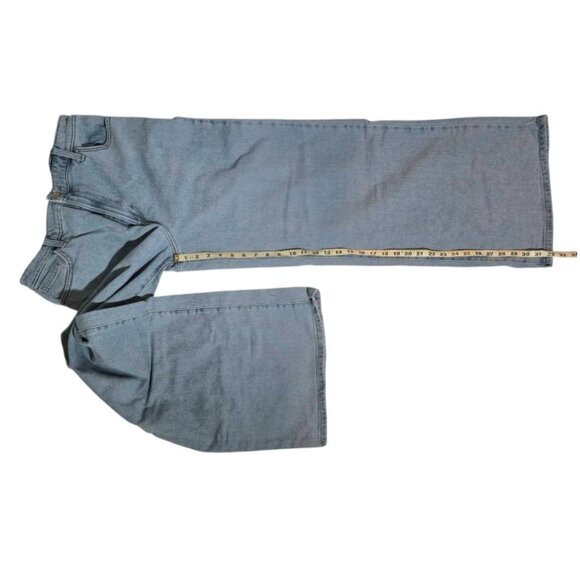 Lee High Rise Slouch Wide Leg Jeans Size 31 - Picture 8 of 10